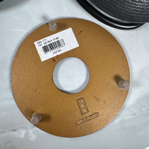 Teavana Cast Iron Tea Set Tetsubin Teapot Trivet 2 Cups Saucers Dragonfly Dragon - Picture 6 of 13